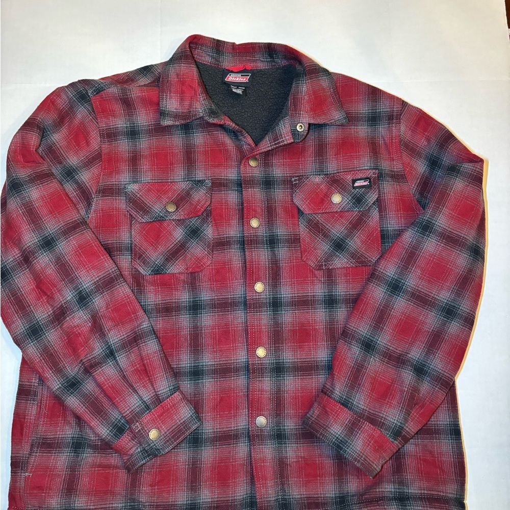Levi's Red Plaid Flannel Shirt